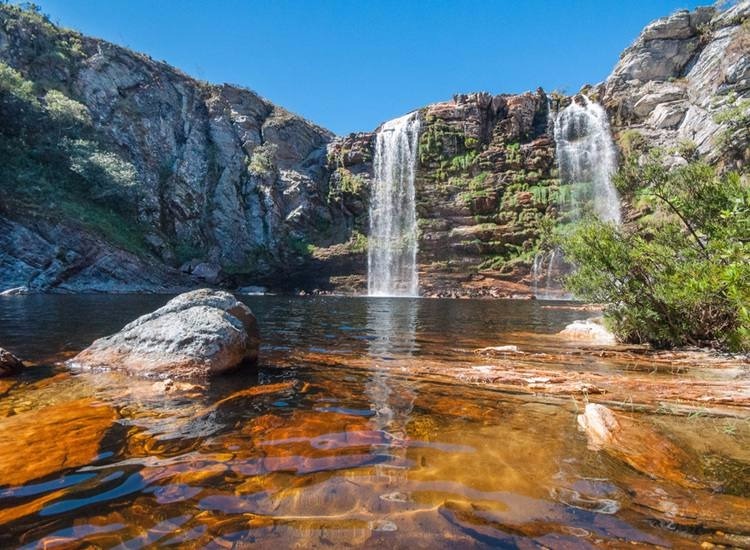 Cachoeira da Morena na Serra do Cipó