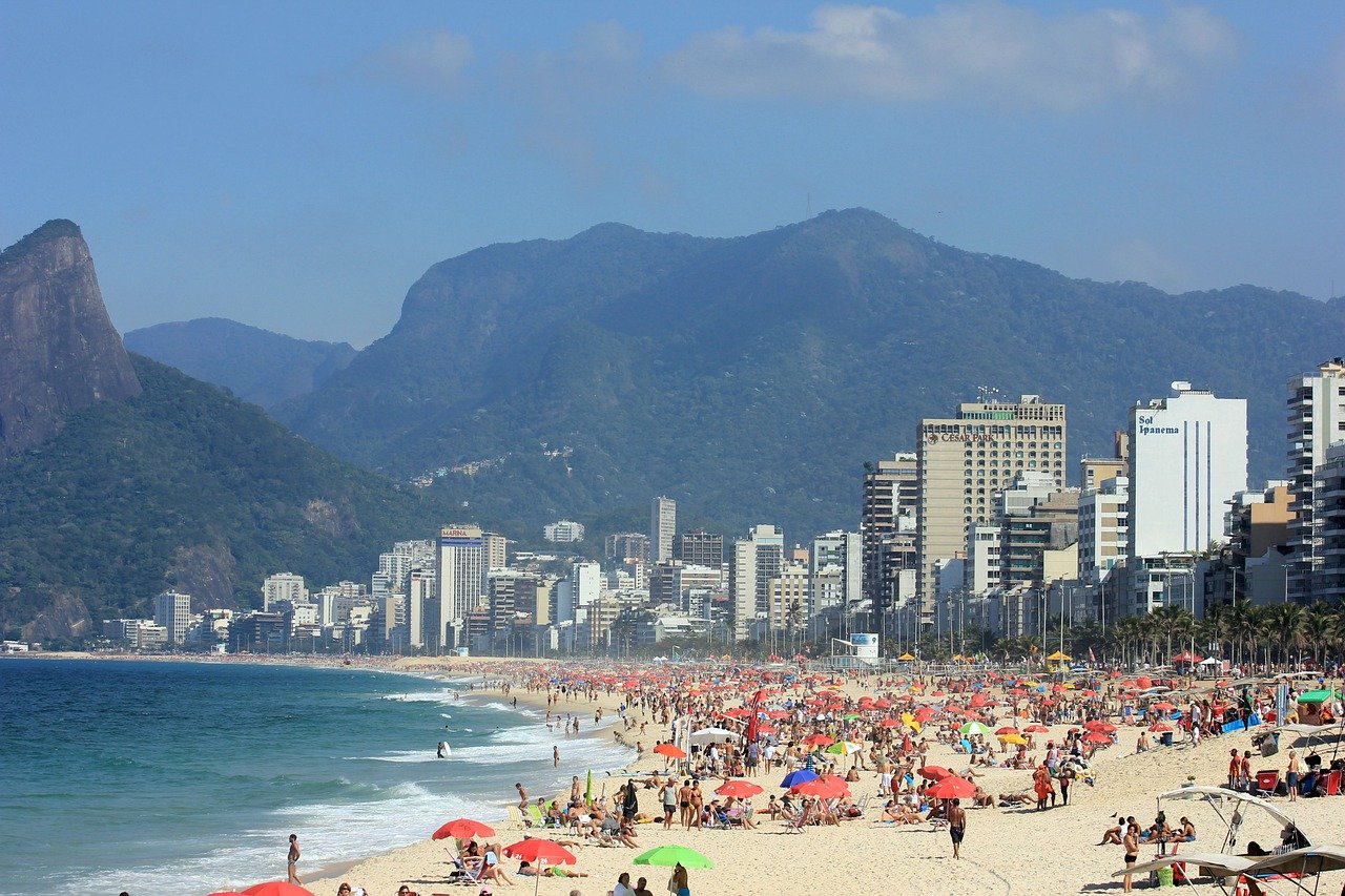 Mapa das Praias do Rio de Janeiro