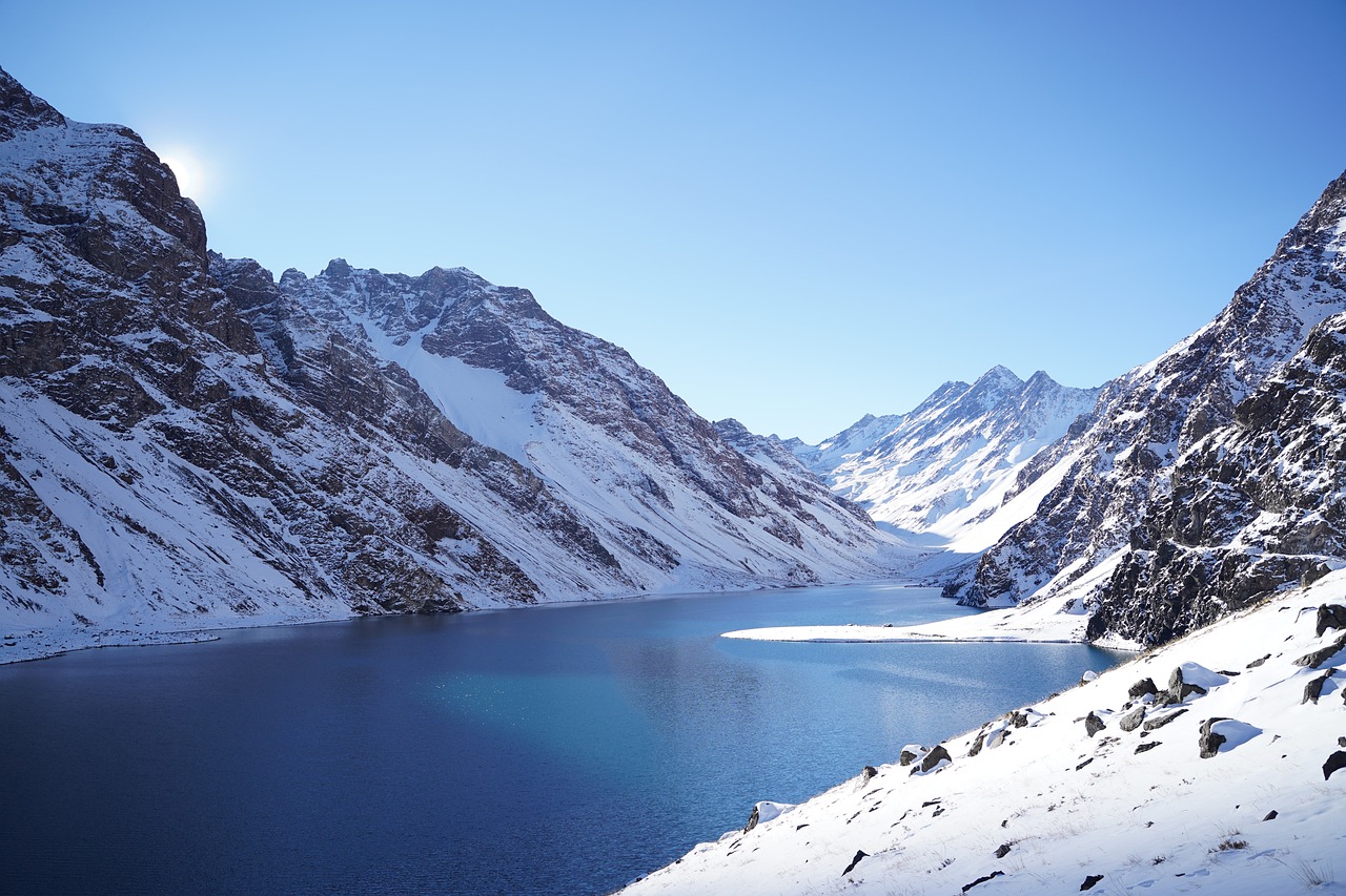 Cordilheira Sunset e Valle Nevado